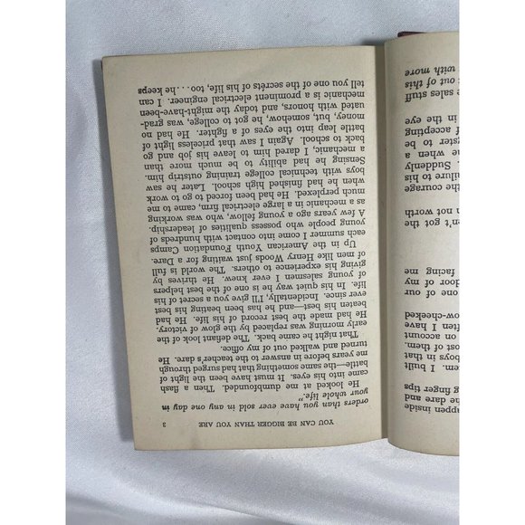 I Dare You! By William H. Danforth 1945 12th Edition Red Hardcover Vintage Book - Picture 12 of 13